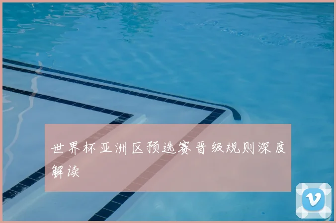 世界杯亚洲区预选赛晋级规则深度解读